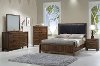 Clearance Modern Rustic Brown 6 Piece Queen Bedroom Set - Belmont
