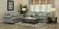7PC/ALISON/MIST/SLTL Alison Blue-Gray 7-Piece Living Room Set