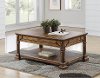 Rustic Brown Coffee Table - Barclay