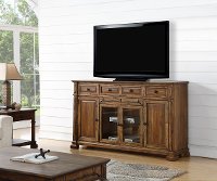 75 Inch Rustic Brown TV Stand - Barclay