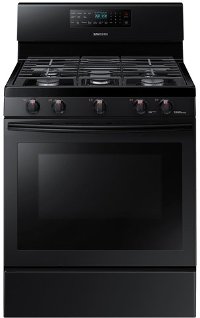 NX58M5600SB Samsung Gas Range - 5.8 cu. ft. Black-5