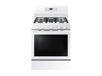 NX58M5600SW Samsung Gas Range with Stovetop Griddle - 5.8 cu. ft. White-4