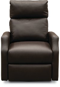1290-19BEDMOCHA Mocha Swivel Glider Recliner - Sidney