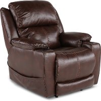 Badlands Walnut Brown Power Recliner - Starship