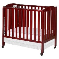 Cherry 3-in-1 Folding Portable Crib-5