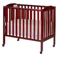 Cherry 3-in-1 Folding Portable Crib-7