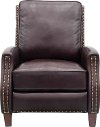 Shoreham Whiskey Dark Brown Power Recliner - Melrose