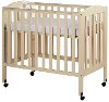 French White 3-in-1 Folding Portable Crib-4