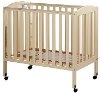 French White 3-in-1 Folding Portable Crib-5