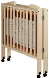 French White 3-in-1 Folding Portable Crib-7