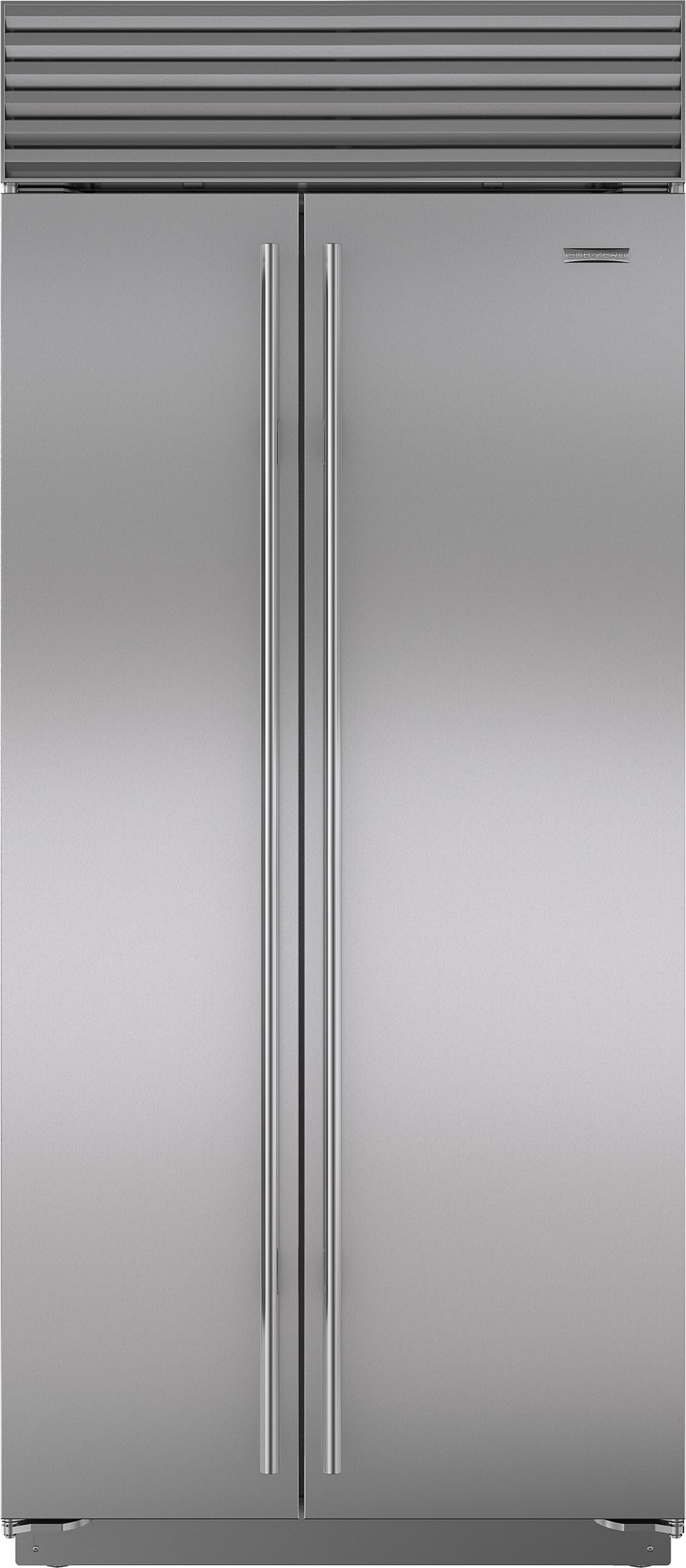 BI-36S/S/TH Sub-Zero 36 Inch Classic Side by Side Smart Refrigerator - 20.6 cu. ft., Stainless Steel, Tubular Handle-1