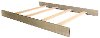 Convertible Crib Wooden Full Size Bed Rail - Parker-1