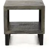 Mulholland Drive Gray End Table