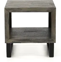Mulholland Drive Gray End Table