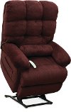 Cranapple Burgundy Zero Gravity Reclining Lift Chair - Aurora-2