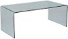 Bent Glass Coffee Table - Clarity