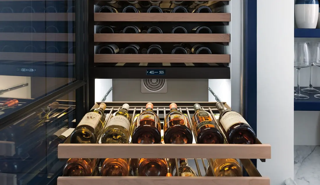 IW-24A-LH Sub-Zero 24 Inch Wine Storage, 102 Bottle Capacity - Panel Ready, Left Hinge-3