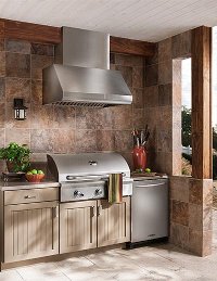 WPD38I36SB Best 36 Inch Monarch Pro Style Outdoor Hood - Stainless Steel-3