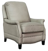 Shoreham Cream Leather Power Recliner - Ashebrooke-2