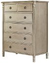Antique Bronze 6-Drawer Chest - Julienne-3