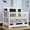 White/ Distressed Navy 5 in-1 Convertible Crib - Parker -1