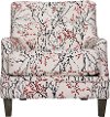 1355-01MYLCRL Myla Coral Accent Chair - Fredrick