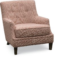 1355-01MAXCRL Maxwell Coral Accent Chair - Fredrick