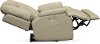 Glacier Cream Leather-Match Lay-Flat Power Recliner - Bonanza-3