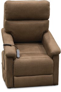 Granite Light Brown Reclining Lift Chair - Stonewash-2