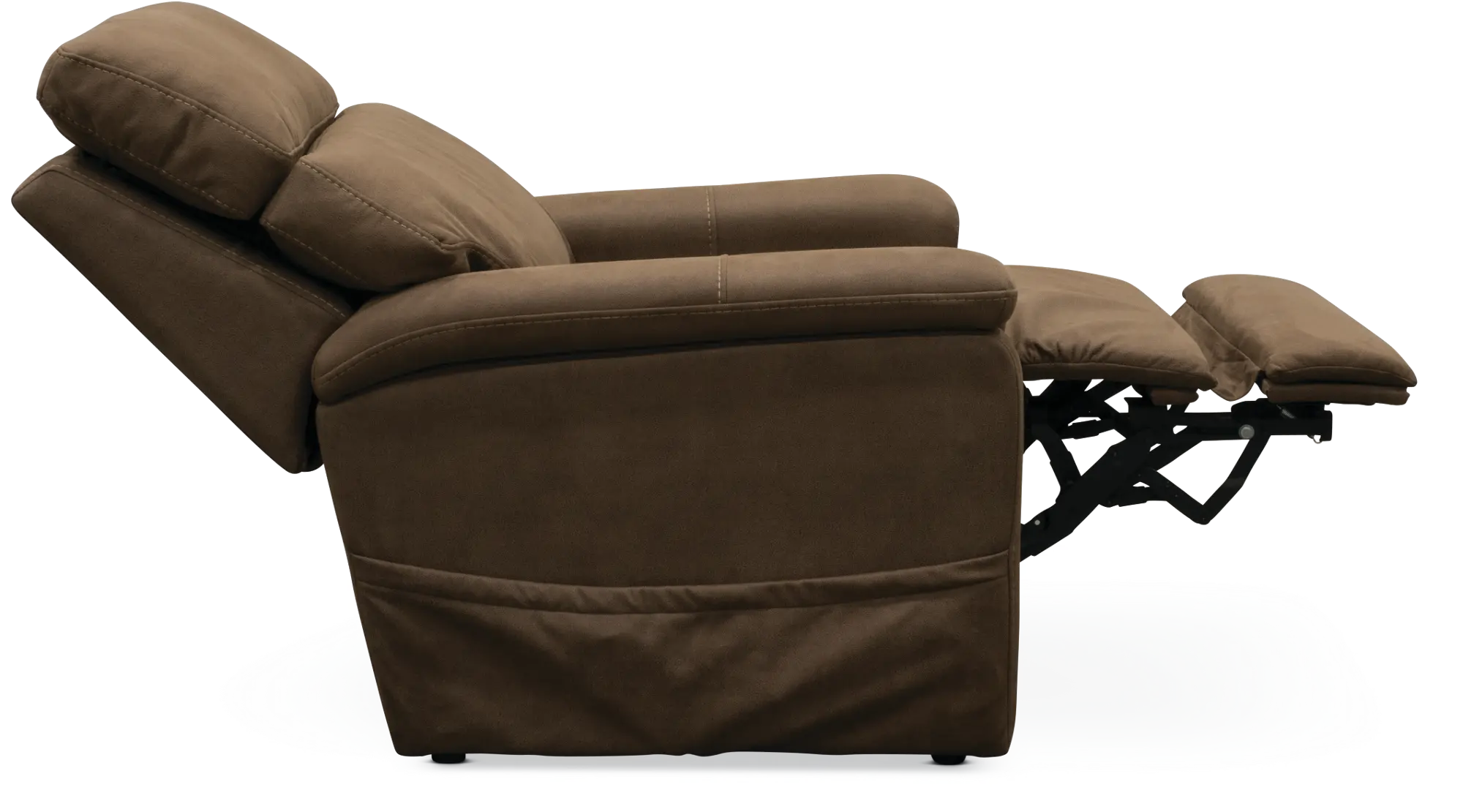 Stonewash Granite Light Brown Reclining Lift Chair-3