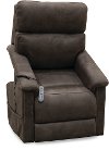 Gunmetal Dark Brown Lift Chair - Stonewash-2