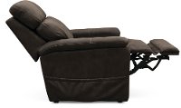 Gunmetal Dark Brown Reclining Lift Chair - Stonewash-4