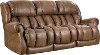 Brown Power Reclining Sofa - Atlantis