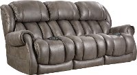Dark Gray Power Reclining Living Room Set - Atlantis