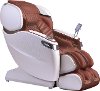 KIT Cappuccino Brown & Pearl White Wall Hugger Massage Chair - Vario