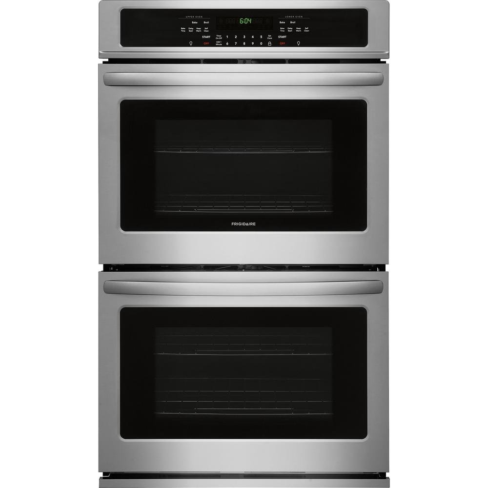 FFET3026TS Frigidaire 30 Inch Double Wall Oven - 9.2 cu. ft. Stainless Steel-1