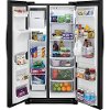 FFSS2325TE Frigidaire Side-by-Side Refrigerator - 33 Inch Black-2