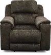 Clearance Imprint Coco Brown Power Recliner