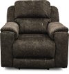 Coco Brown Power Recliner - Imprint