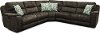 Coco Brown 5 Piece Power Reclining Sectional Sofa - Imprint-2