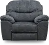 Imprint Casual Contemporary Blue Power Recliner