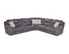 Blue 6 Piece Power Reclining Sectional - Imprint-2
