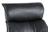 Gray Standard Leather Swivel Glider Power Recliner - Captain-2