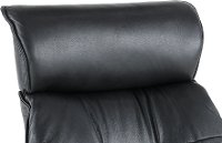 Gray Standard Leather Swivel Glider Power Recliner - Captain-2