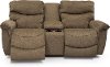 490-521/D149177MCNSL Java Brown Manual Full Reclining Console Loveseat - James