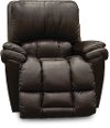 P10-772/LB152179/PRC Dark Brown Leather-Match Power Rocker Recliner - Melrose -2