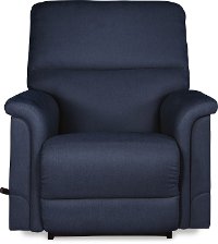 10-737/D148787/RECL Navy Blue Manual Reclina-Rocker Recliner - Oscar