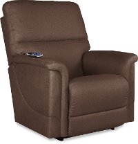 1HR-737/D148779/PRCL Brown ReclineXR+ Reclina-Rocker® Power Recliner - Oscar