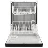 WDF130PAHB Whirlpool Black 24 in. Front Control Built-In Tall Tub Dishwasher with the 1-Hour Wash Cycle-3