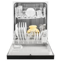 WDF130PAHB Whirlpool Dishwasher - Black-6